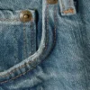 Sphere Low Rise Loose Straight Jeans – Cyan Dust – Mittelblau Sphere Low Rise Loose Straight Jeans – Cyan Dust – Mittelblau