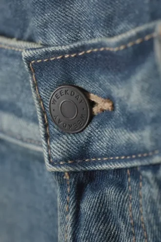 Sphere Low Rise Loose Straight Jeans – Jackpot Blue – Mittelblau