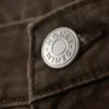 Spice Twill-Hose mit niedriger Leibhöhe und Umschlag – Dunkelbraun Spice Twill-Hose mit niedriger Leibhöhe und Umschlag – Dunkelbraun