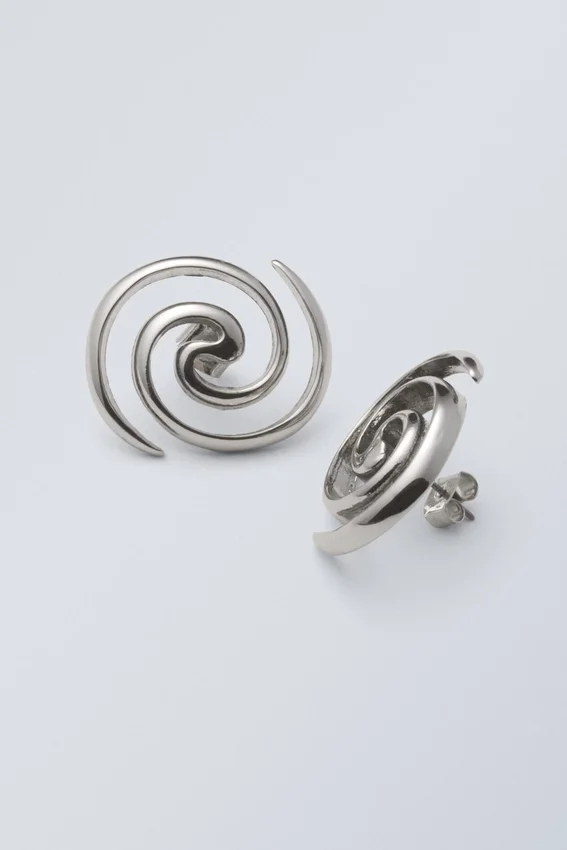 Spin-Ohrringe – Metallic Spin-Ohrringe – Metallic
