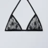 Spitzen-Halter-BH – Schwarz Spitzen-Halter-BH – Schwarz