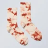 Sport-Tie-Dye-Socken – Rostrot Tie-Dye Sport-Tie-Dye-Socken – Rostrot Tie-Dye