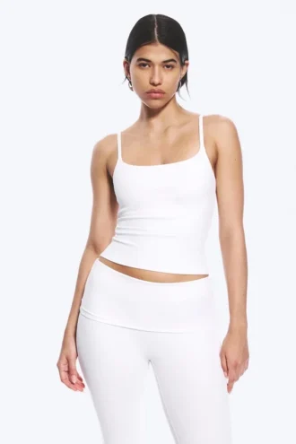 Sport-Top mit Trägern – Off-White