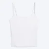 Sport-Top mit Trägern – Off-White Sport-Top mit Trägern – Off-White
