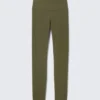 Sportleggings mit hoher Taille – Dunkelkhaki Sportleggings mit hoher Taille – Dunkelkhaki