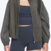 Sportliche Biker-Shorts mit hoher Taille – Dunkelblau Sportliche Biker-Shorts mit hoher Taille – Dunkelblau