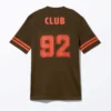 Sportliches Mini-T-Shirt-Kleid – Dunkelbraun & Rot Sportliches Mini-T-Shirt-Kleid – Dunkelbraun & Rot