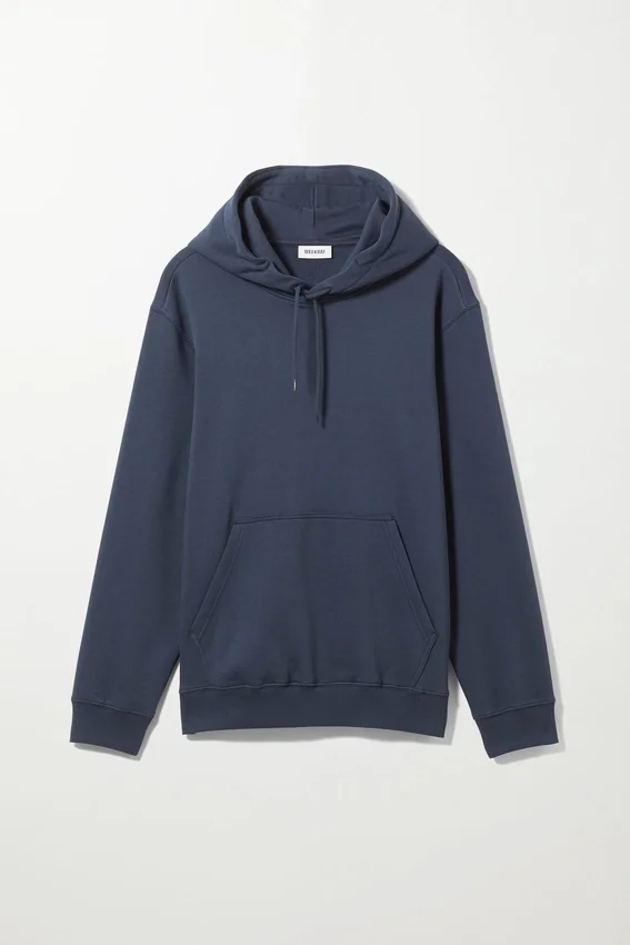 Standard-Kapuzenpullover in mittlerer Stärke – Blau Standard-Kapuzenpullover in mittlerer Stärke – Blau