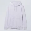 Standard-Kapuzenpullover in mittlerer Stärke – Pastellviolett Standard-Kapuzenpullover in mittlerer Stärke – Pastellviolett