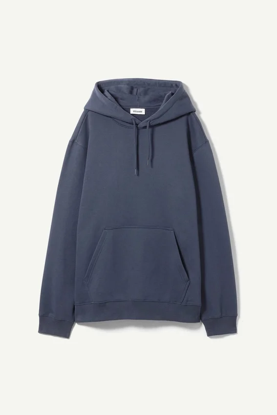 Standard-Kapuzenpullover mittlerer Stärke – 90er-Jahre-Blau Standard-Kapuzenpullover mittlerer Stärke – 90er-Jahre-Blau