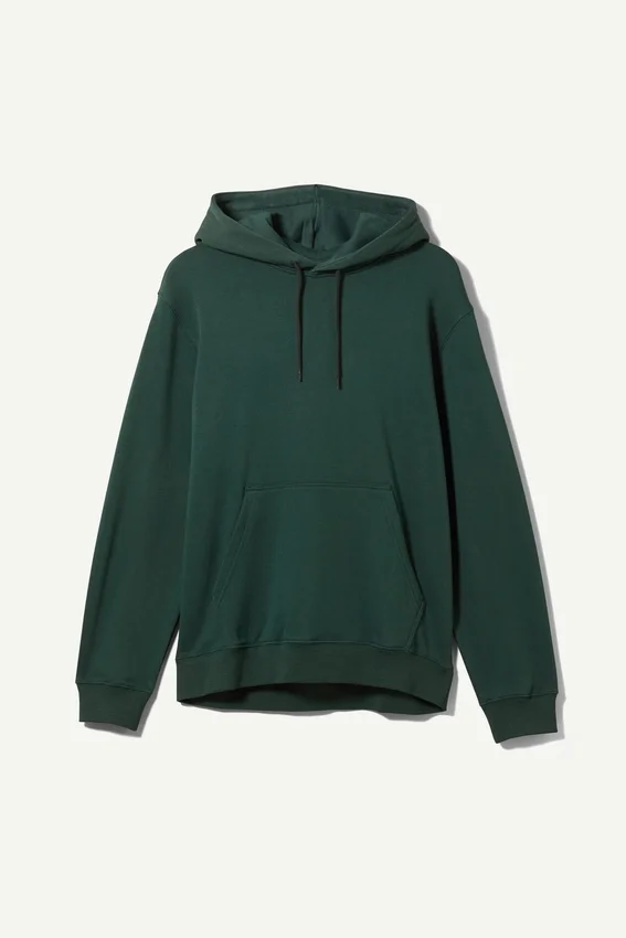 Standard-Kapuzenpullover mittlerer Stärke – Dunkelgrün Standard-Kapuzenpullover mittlerer Stärke – Dunkelgrün