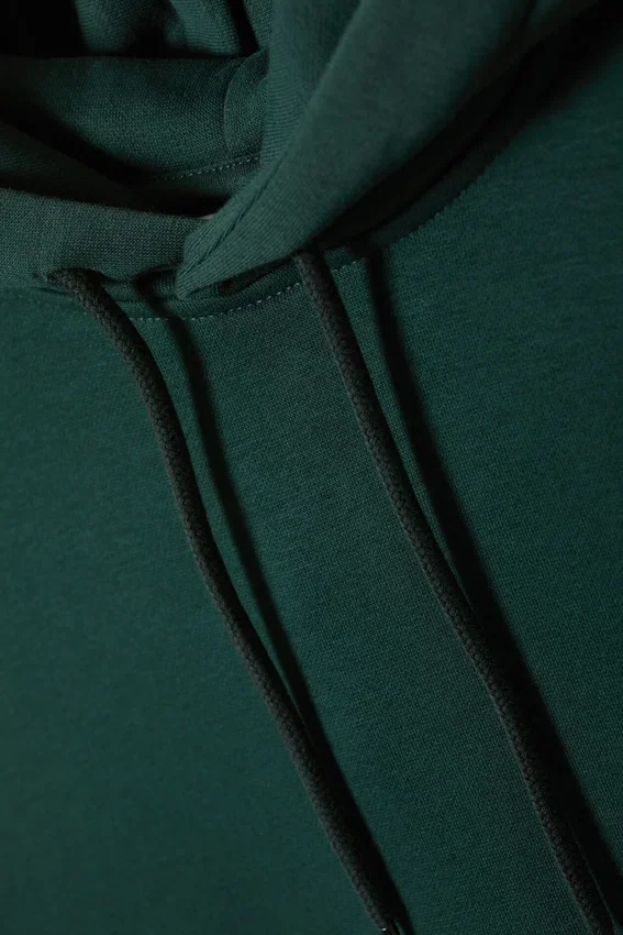 Standard-Kapuzenpullover mittlerer Stärke – Dunkelgrün Standard-Kapuzenpullover mittlerer Stärke – Dunkelgrün