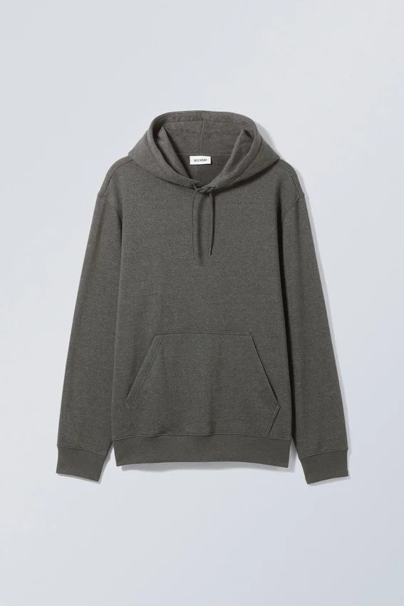 Standard Midweight Kapuzenpullover – Dunkelgrau Standard Midweight Kapuzenpullover – Dunkelgrau