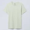 Standard-T-Shirt in mittlerer Stärke – Pastellgrün Standard-T-Shirt in mittlerer Stärke – Pastellgrün