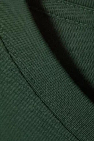 Standard-T-Shirt in mittlerer Stärke – Waldgrün