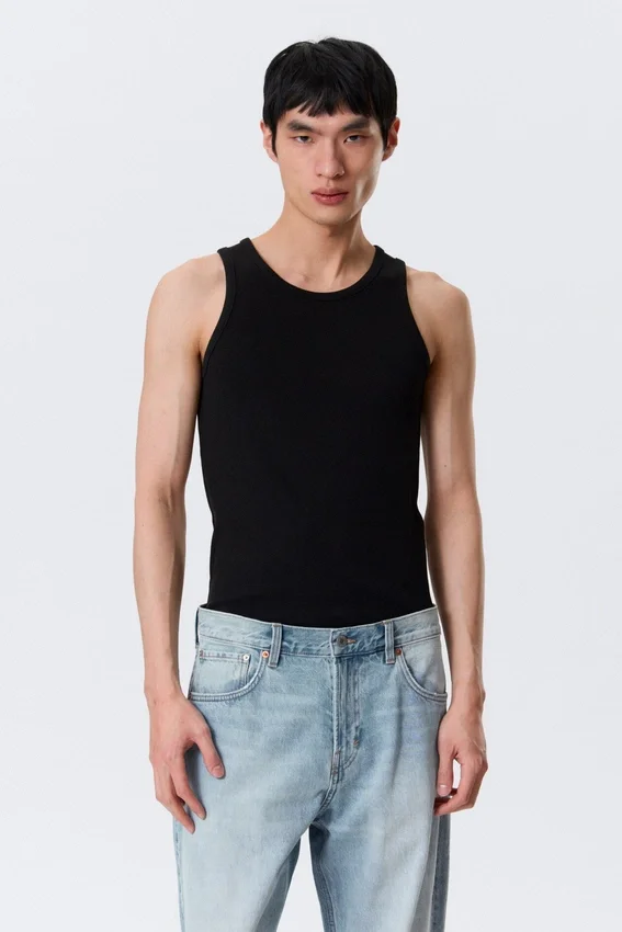 Standard-Tanktop – Schwarz Standard-Tanktop – Schwarz