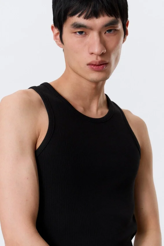 Standard-Tanktop – Schwarz Standard-Tanktop – Schwarz