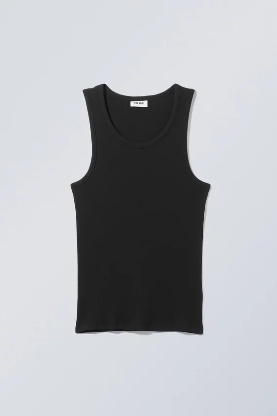 Standard-Tanktop – Schwarz Standard-Tanktop – Schwarz