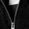 Strick-Kapuzenpullover – Schwarz