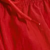 Strukturierte, oberschenkellange Badeshorts – Rot Strukturierte, oberschenkellange Badeshorts – Rot