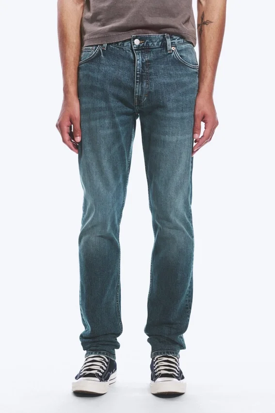 Sunday Mid Rise Slim Tapered Jeans – Thunder Blue – Mittelblau Sunday Mid Rise Slim Tapered Jeans – Thunder Blue – Mittelblau