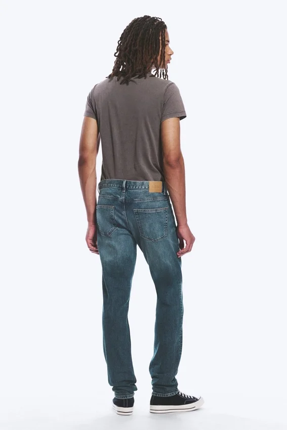 Sunday Mid Rise Slim Tapered Jeans – Thunder Blue – Mittelblau Sunday Mid Rise Slim Tapered Jeans – Thunder Blue – Mittelblau