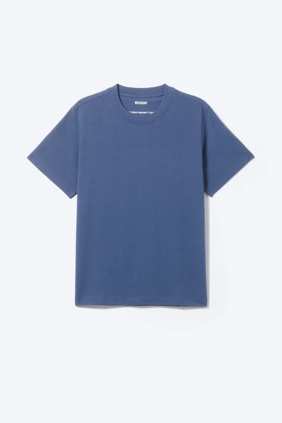 T-Shirt in klassischer Passform – Dusty Blue T-Shirt in klassischer Passform – Dusty Blue