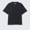T-Shirt in lockerer Passform – Dunkelblau