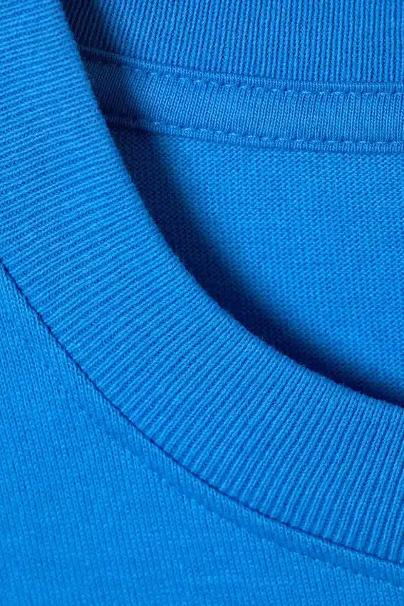 T-Shirt in lockerer Passform – Hellblau T-Shirt in lockerer Passform – Hellblau
