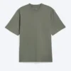 T-Shirt in lockerer Passform – Hellstaubiges Khaki-Grün T-Shirt in lockerer Passform – Hellstaubiges Khaki-Grün