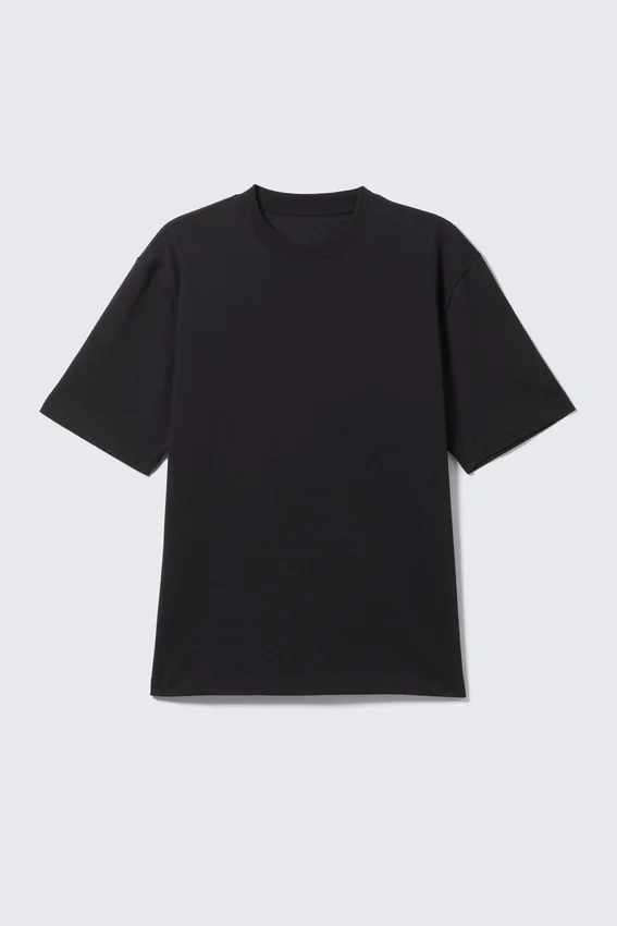 T-Shirt in lockerer Passform – Marineblau T-Shirt in lockerer Passform – Marineblau