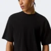T-Shirt in lockerer Passform – Schwarz T-Shirt in lockerer Passform – Schwarz