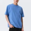 T-Shirt in lockerer Passform – Washed Blue T-Shirt in lockerer Passform – Washed Blue
