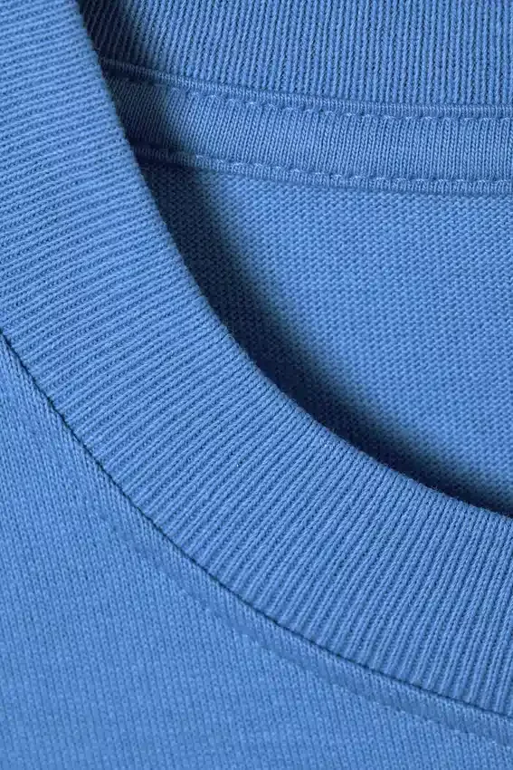 T-Shirt in lockerer Passform – Washed Blue T-Shirt in lockerer Passform – Washed Blue