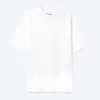 T-Shirt in lockerer Passform – Weiß T-Shirt in lockerer Passform – Weiß
