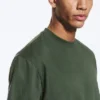 T-Shirt mit lockerer Passform – Dunkelgrün T-Shirt mit lockerer Passform – Dunkelgrün