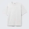 T-Shirt mit lockerer Passform – Hellgrau meliert T-Shirt mit lockerer Passform – Hellgrau meliert