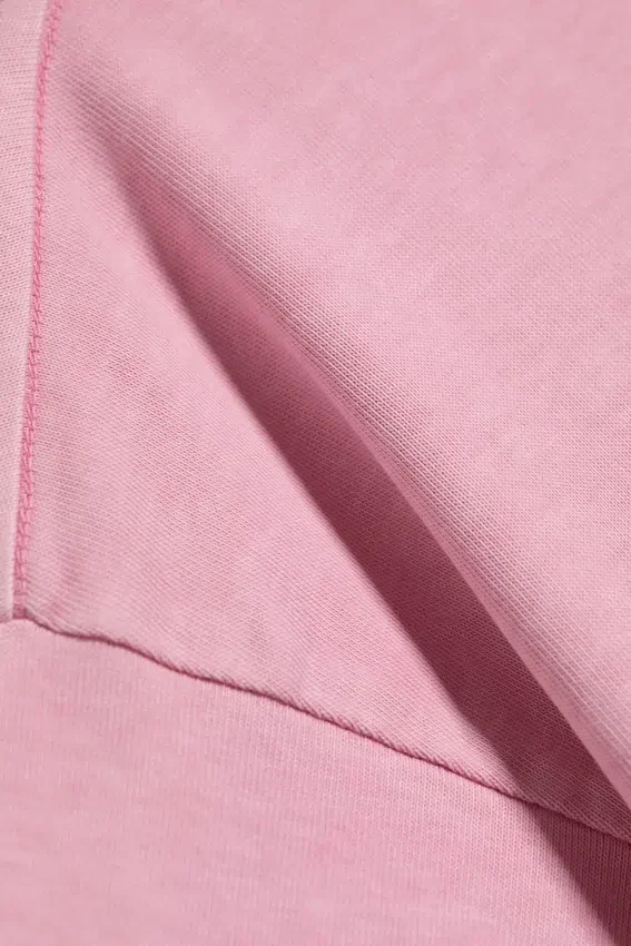 T-Shirt mit lockerer Passform – Rosa T-Shirt mit lockerer Passform – Rosa