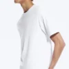 T-Shirt mit lockerer Passform – Weiß T-Shirt mit lockerer Passform – Weiß