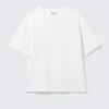 T-Shirt mit lockerer Passform – Weiß T-Shirt mit lockerer Passform – Weiß