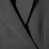 Taillierter Zweireiher-Blazer – Dunkelgrau meliert Taillierter Zweireiher-Blazer – Dunkelgrau meliert