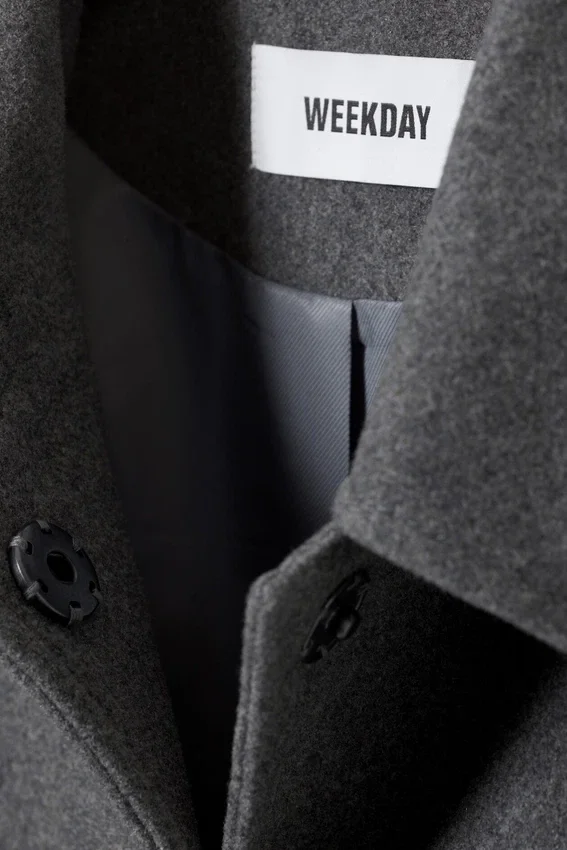 Tana-Jacke aus Wollmischung – Dunkelgrau Tana-Jacke aus Wollmischung – Dunkelgrau