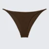 Tanga-Bikinihose im brasilianischen Stil – Dunkelbraun Tanga-Bikinihose im brasilianischen Stil – Dunkelbraun