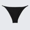 Tanga-Bikinihose im brasilianischen Stil – Schwarz Tanga-Bikinihose im brasilianischen Stil – Schwarz