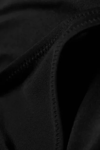 Tanga-Bikinihose im brasilianischen Stil – Schwarz