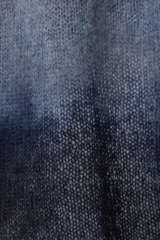 Teagan-Pullover – Blau Dip-Dye