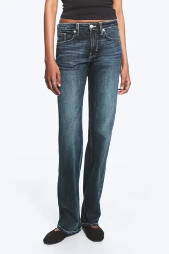 Tension Mid Rise Slim Bootcut Jeans – Deep Sea Blue – Dunkelblau Tension Mid Rise Slim Bootcut Jeans – Deep Sea Blue – Dunkelblau