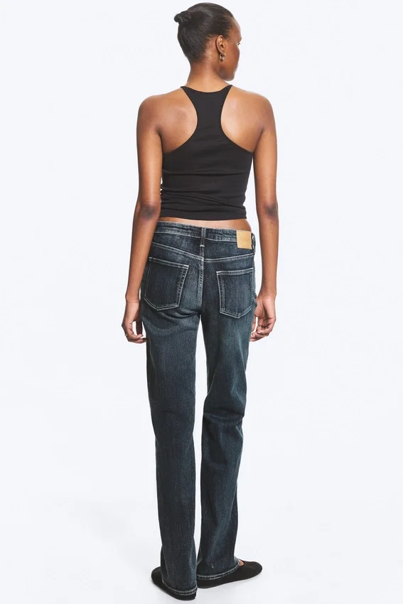 Tension Mid Rise Slim Bootcut Jeans – Deep Sea Blue – Dunkelblau Tension Mid Rise Slim Bootcut Jeans – Deep Sea Blue – Dunkelblau