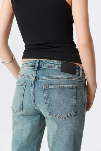 Tension Mid Rise Slim Bootcut Jeans – Perseus Blue – Mittelblau Tension Mid Rise Slim Bootcut Jeans – Perseus Blue – Mittelblau