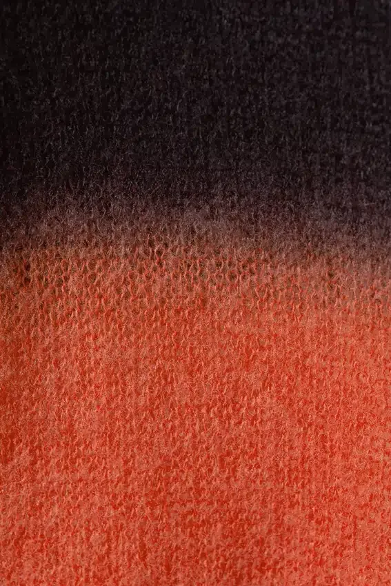 Tina-Pullover – Schwarz & Orange Tina-Pullover – Schwarz & Orange